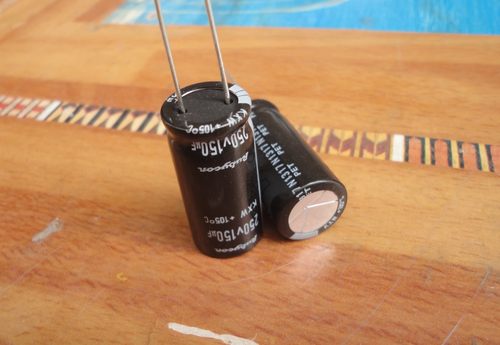 原装 红宝石 250V150UF KXW 电源电容 16X31 105度