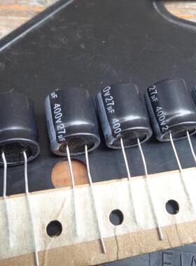 27UF 400V 艾华 AISHI  电源电容 RK 400V27UF 13X16 105度