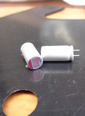 1200UF 7.5V 台湾TEAPO固态PFT128M7R5C1ANE13A代6.3V1000UF 6X13