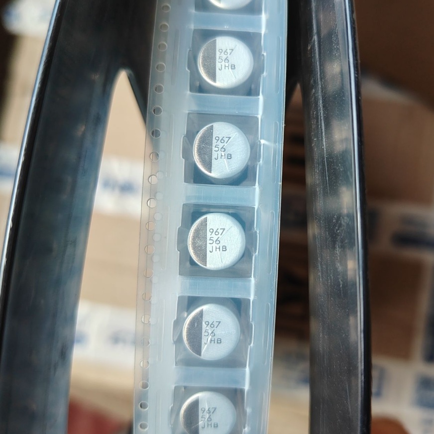 63V56UF 日本 黑金刚 HXB 固液混合固态电容 高频低阻长寿命10X10