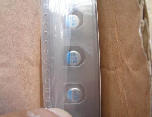 270UF 16V 立隆 LELON 固态电容 高频低阻 OVF 16V270UF 6X10