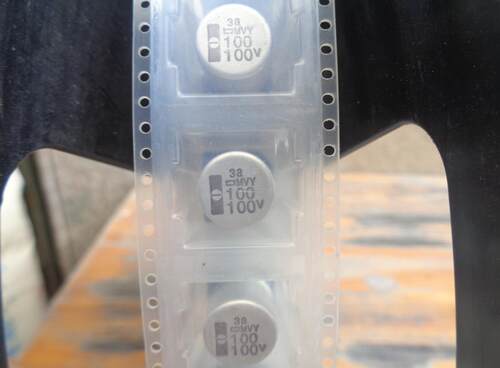 EMVY101ARA101MKE0S 日本黑金刚 100V100UF 高频低阻截贴片 12X13