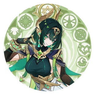 58mm徽章原神吧唧奈芙尔雅柯达菈乌玛纳西妲伊涅芙爱诺痛包饰品