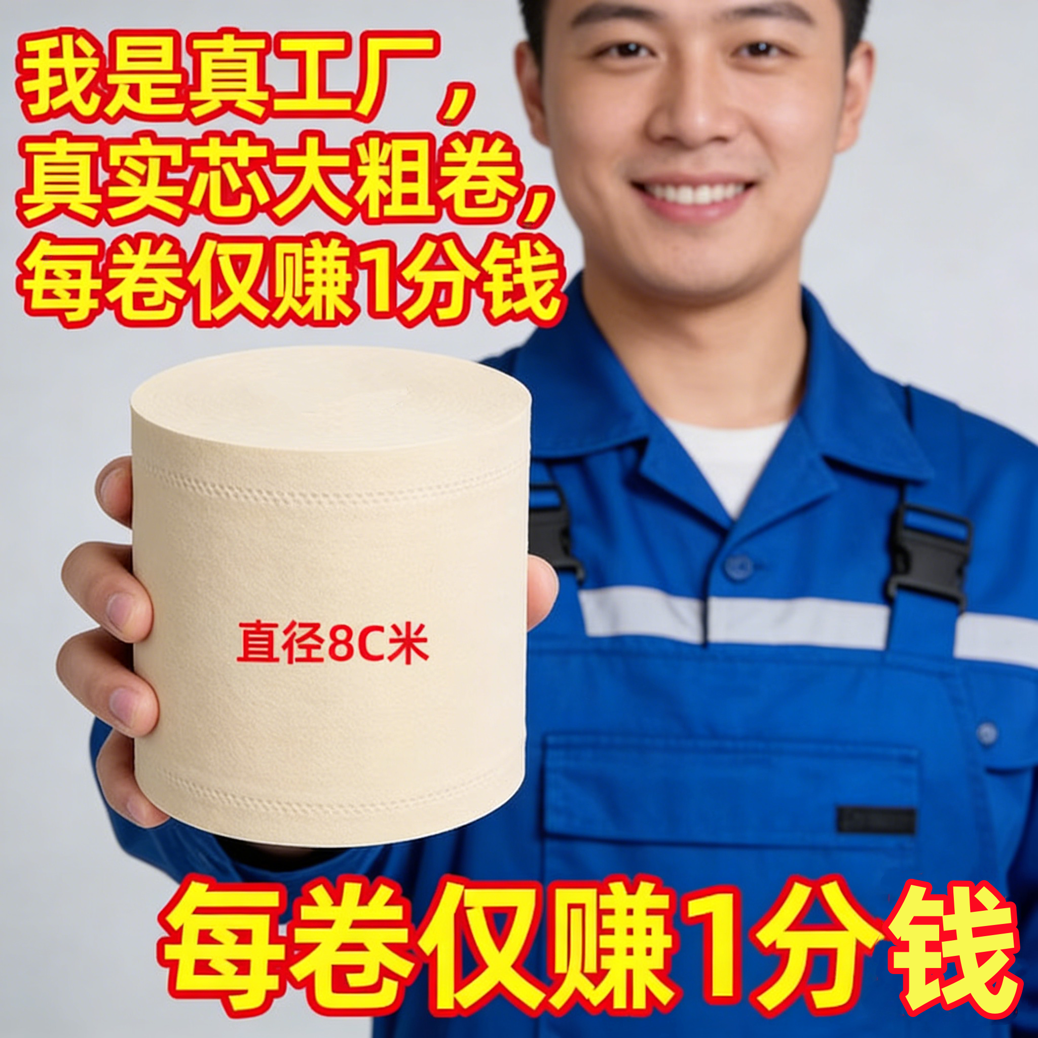 竹浆家用大卷纸本色卷纸手纸厕纸0添加母婴适用卫生纸实惠装,洗护清洁剂/卫生巾/纸/香薰,一次性擦脚纸/巾,淘宝优惠券,粉丝福利购,淘宝优惠卷