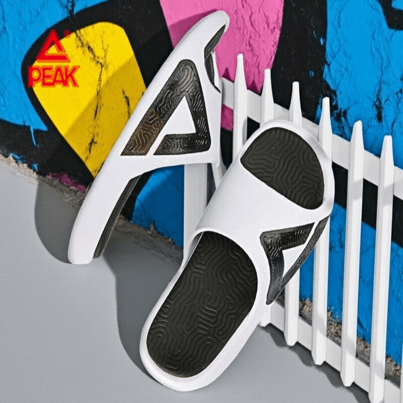 匹克态极男女潮流舒适家居拖鞋