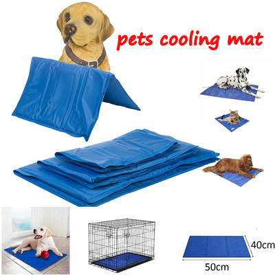 Dog Cat Pet Self Cooling Gel Mat Summer Bed Pad Kitten Puppy