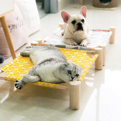 Cat Bed Summer Elevated Pet Dog Camping Breathable Washable