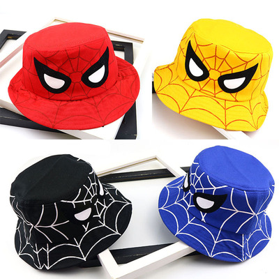 kids Cartoons Spiderman Garfield Children Beach Cap Sun Hat
