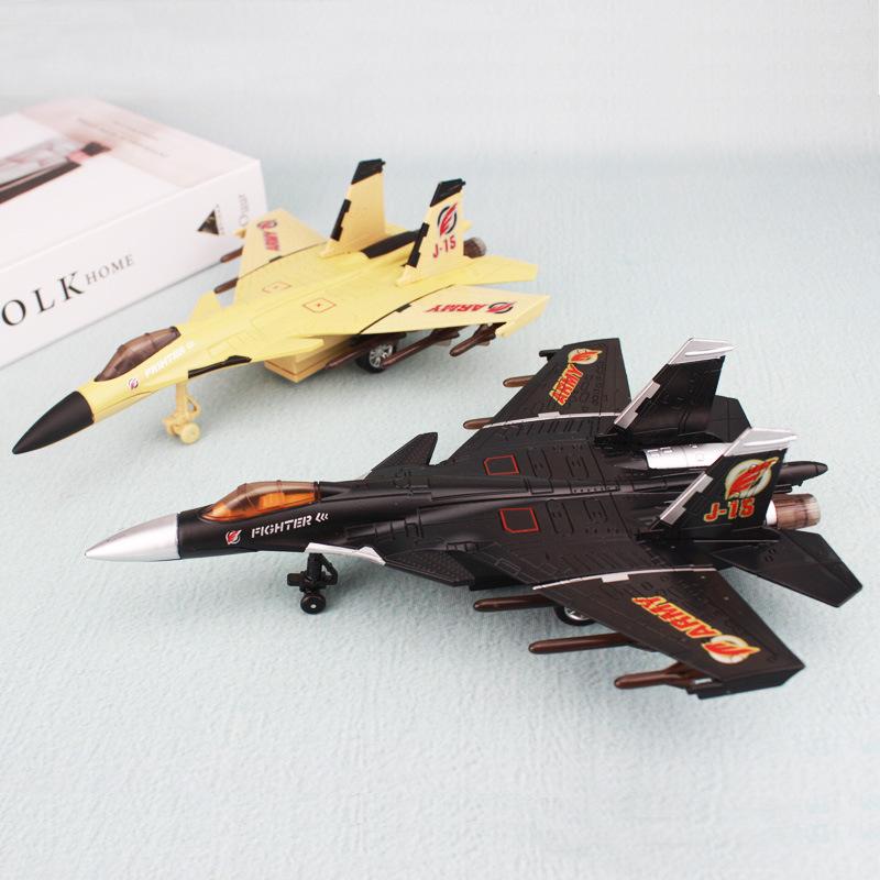 歼15J20F35复古军事模型摆件金属