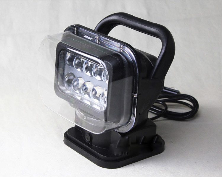 T5180智能遥控车载探照灯越野汽车吸顶灯LED船用强光搜索灯12V24V
