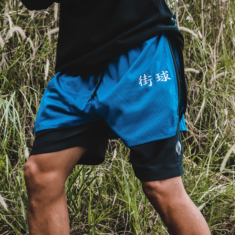 第六区运动裤速干休闲短裤男篮球