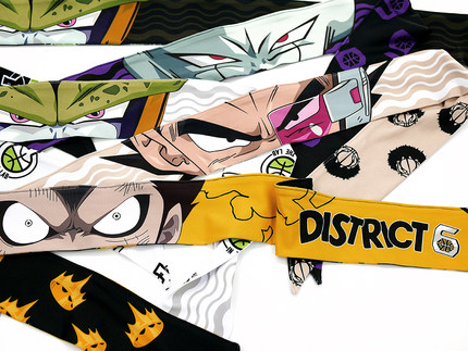 【第六区】Dry-fit Reversible Headband 速干吸汗双面运动头巾