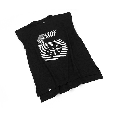 透气太空水波纹运动坎肩第六区男