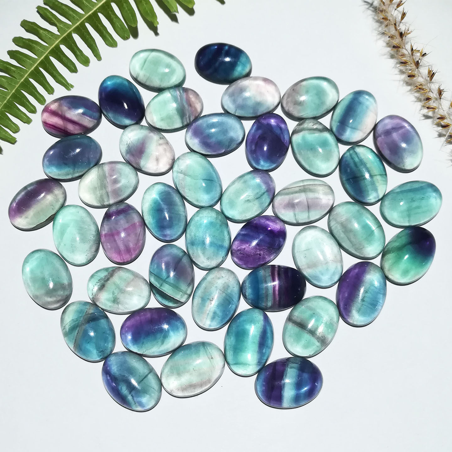 晴天石头铺天然条纹彩萤石椭圆戒面裸石约13*18毫米一图一物,饰品/流行首饰/时尚饰品新,其他DIY饰品配件,淘宝优惠券,粉丝福利购,淘宝优惠卷