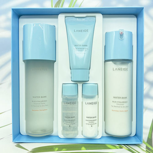 兰芝补水保湿水乳液套装