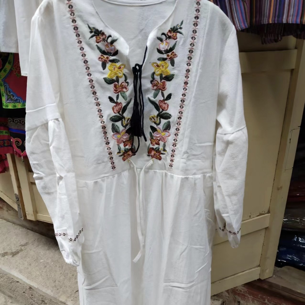 2024新中式民族风海边度假超仙清新时尚沙滩女旅游拍照棉麻连衣裙,女装/女士精品,连衣裙,淘宝优惠券,粉丝福利购,淘宝优惠卷