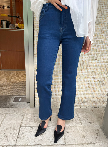 塑身九分薄款夏季牛仔裤