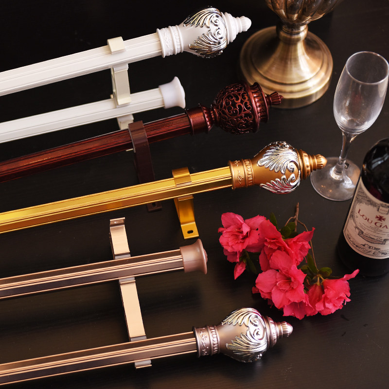 thickening aluminium alloy Rome bar Nanometer Mute curtain rod Curtain track Pole Not shippedin the Home Fabric , Curtains and curtain accessories , Accessories accessories , Curtain rods  category - from Buy2taobao.com to provide professional Taobao agent buy service