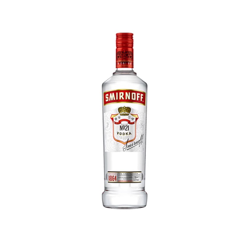 斯米诺红牌伏特加基酒700mlmojito莫吉托鸡尾酒特调洋酒