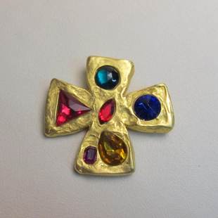 LIN 鎏金镶钻 Jessie 复古肌理 维琴察 胸针 DON 星星 十字