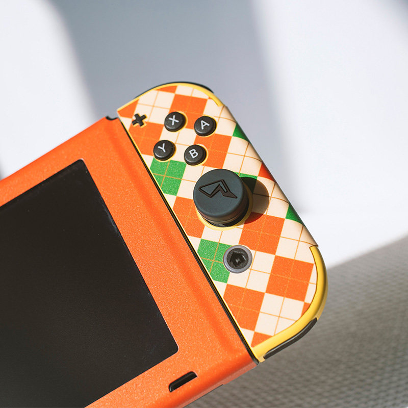 SUNFISH FUFU NINTENDO 로커 캡 키캡 라이트 실리콘 캡 조이콘 핸들 키캡 번개