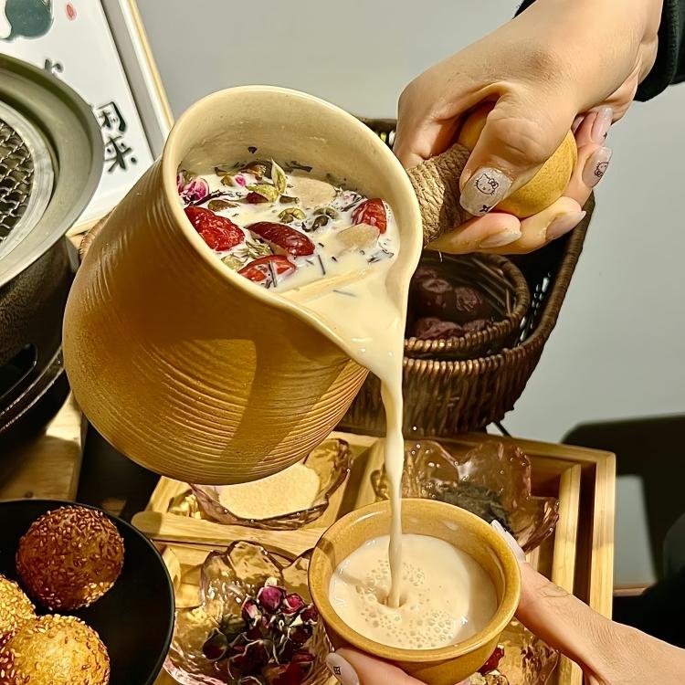 秋冬仪式感居家围炉煮茶好物奶罐