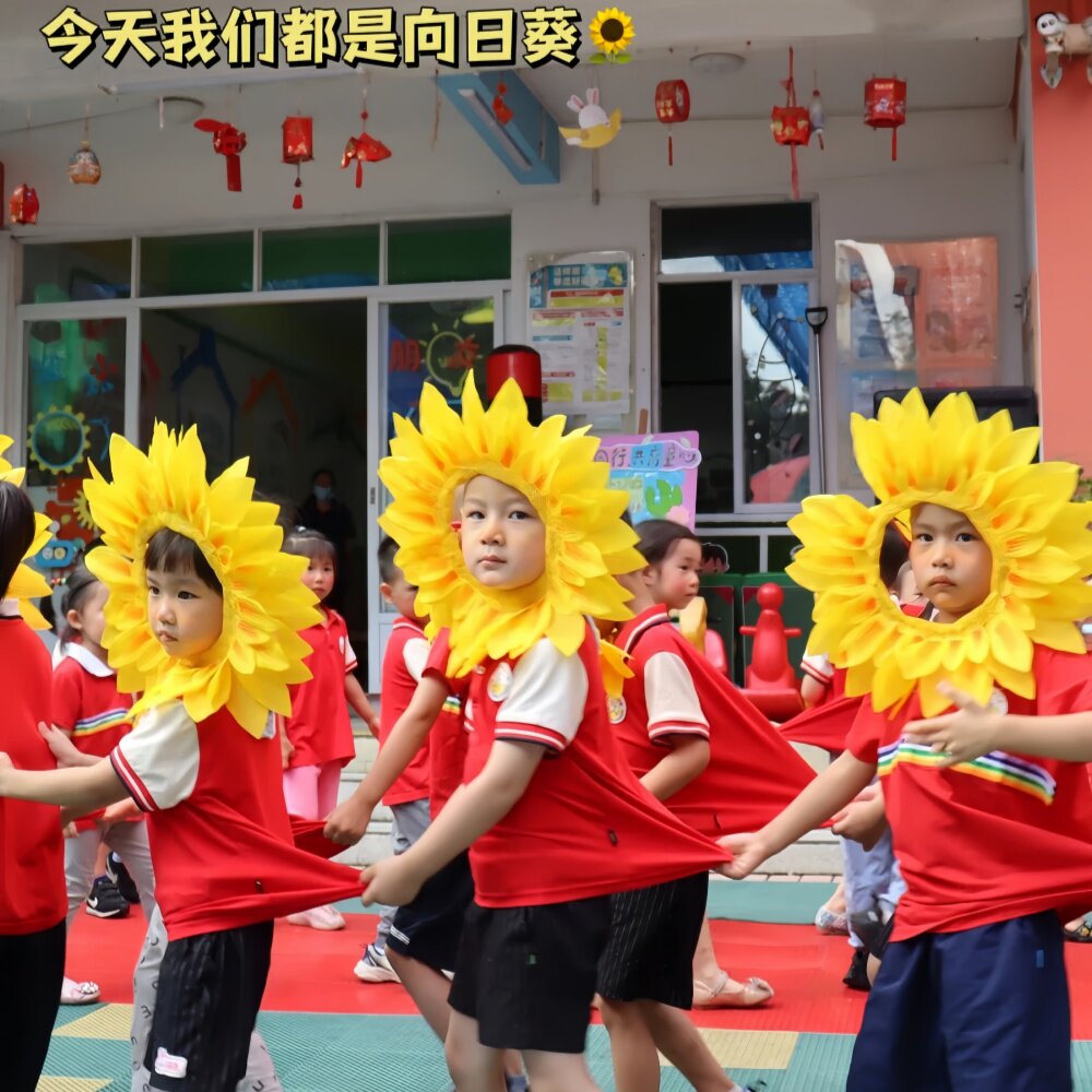 向日葵成精啦?这也太可爱了吧!