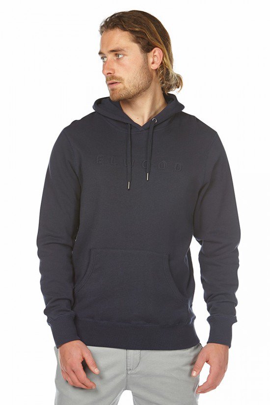 男士抓绒水洗全棉连帽卫衣