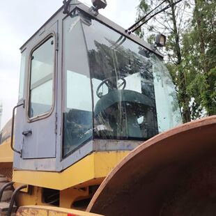 常林260压路机玻璃前挡风左右前侧门上下推拉后档后侧钢化玻璃