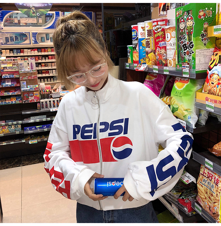 °ÙÊ¿ÉÀÖͼ°¸¶Ì¿î³¤ÐäÎÀÒÂŮװС¸ßÁ챡¿îÀÁ´ÍâÌ×pepsi¿íËÉhm77d