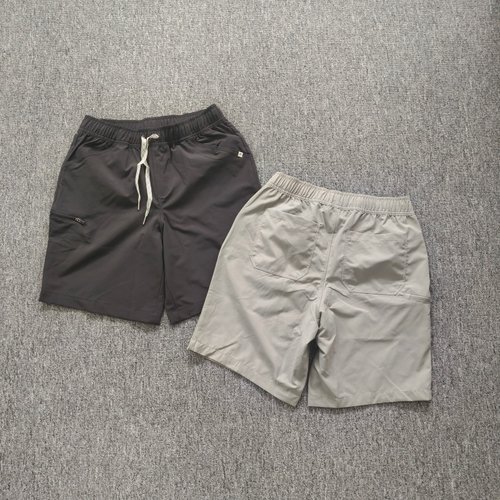 外贸     夏季梭织休闲短裤运动健身宽松轻薄透气五分裤男