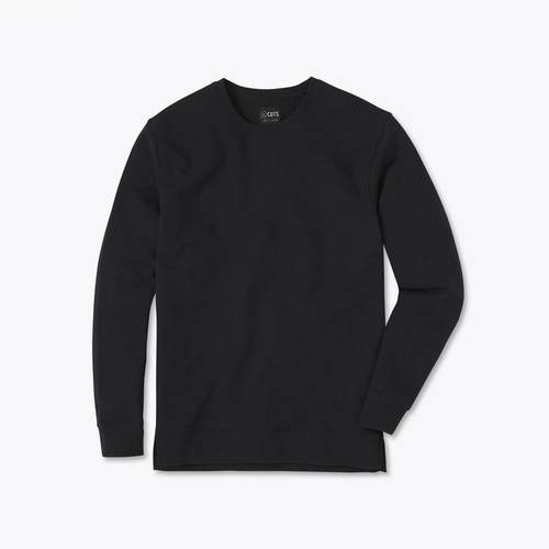 外贸     CUTS男士圆领卫衣春秋款运动健身训练套头上衣