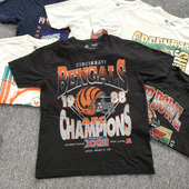 瑕疵处理 T恤 休闲宽松圆领夏季 男士 NFL纯棉短袖