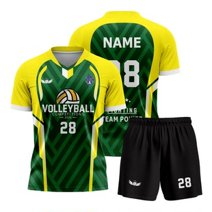 2026新款排球服套装女气排球服定制运动服专用比赛训练队服男印字