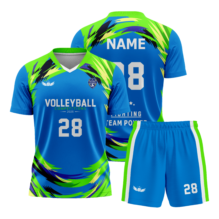 2026新款排球服套装男女定制速干专业透气排球衣训练比赛队服订制