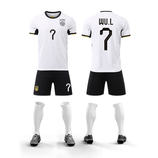 2425U23中国队客场国足球衣王钰栋李昊足球服套装亚洲杯比赛队服