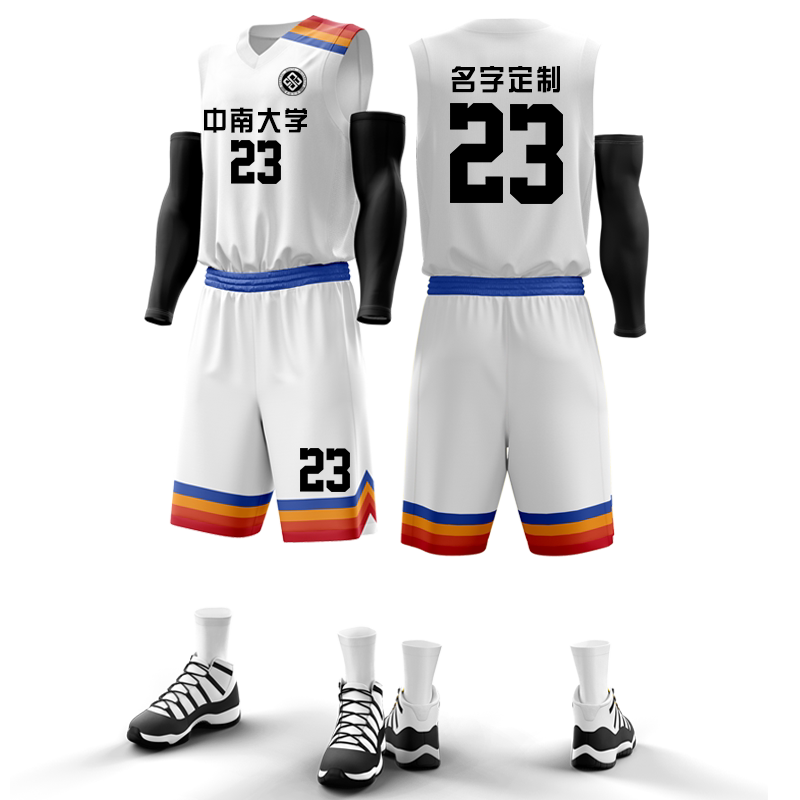篮球服套装印字运动背心