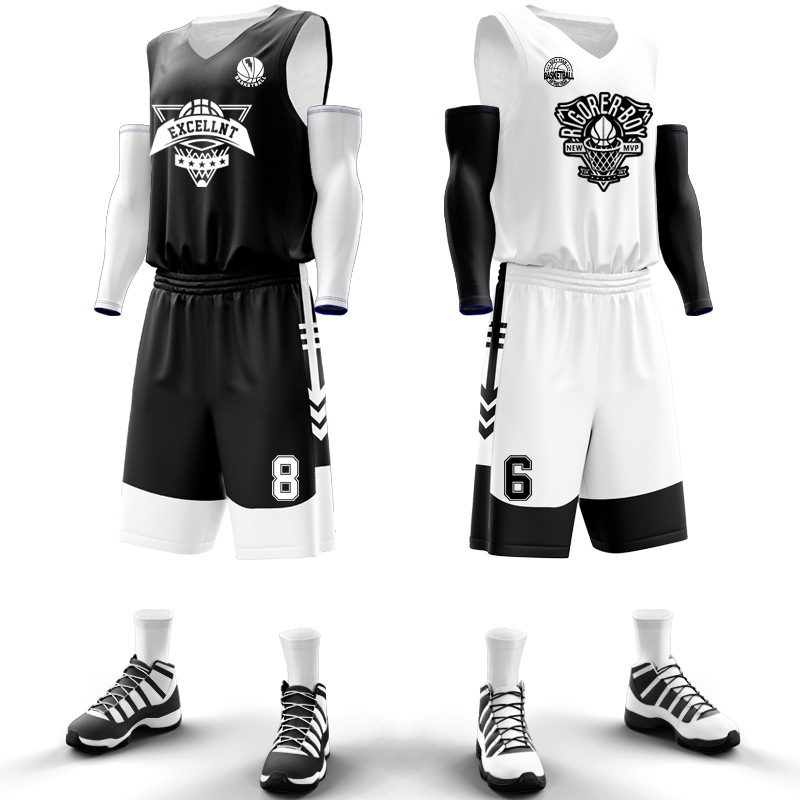 双面篮球服套装男背心运动