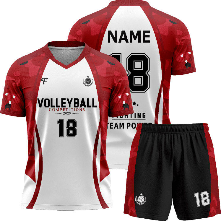 排球服定制队服女款气排球服男比赛运动套装专业羽毛球服球衣印字