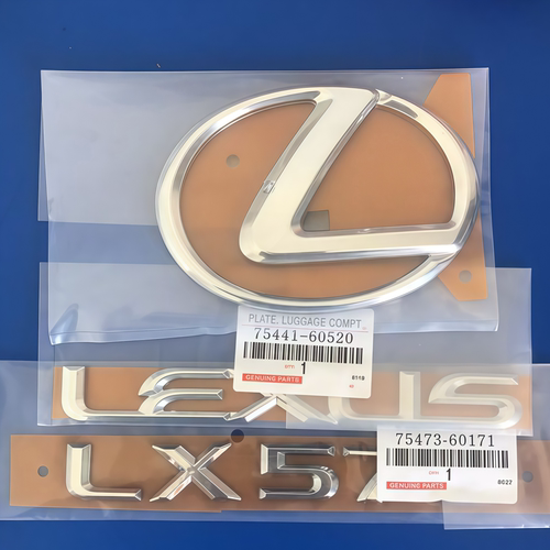 08-22雷克萨斯LX570后车标LEXUS