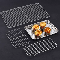 Из нержавеющей стали с ногой Liangliang Barbecue Nets выпекать хлебные пекарня фильтрация фильтрации фильтрации Drimpy Demon в форме