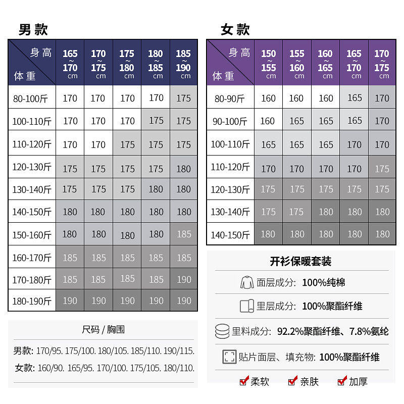 MIDDLE-AGED AND ELDERLY THERMAL UNDERWEAR MEN AND WOMEN PLUS VELVET THICKENING SUIT CARDIGAN MOTHER OLD MAN CARDIGAN PLUS SIZE WARM CLOTHING WINTER