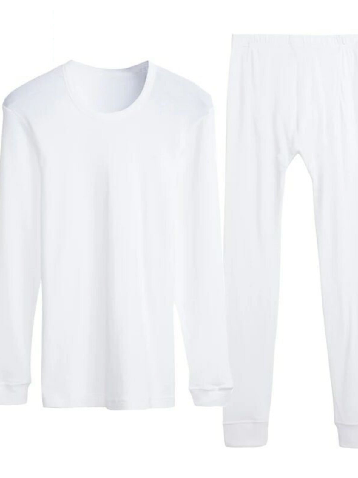 WHITE COTTON MOM MIDDLE HIGH COLLAR MIDDLE-AGED ELDERLY MEN AND WOMEN COTTON AUTUMN CLOTHES AUTUMN PANTS PLUS SIZE UNDERWEAR BIG RED SUIT