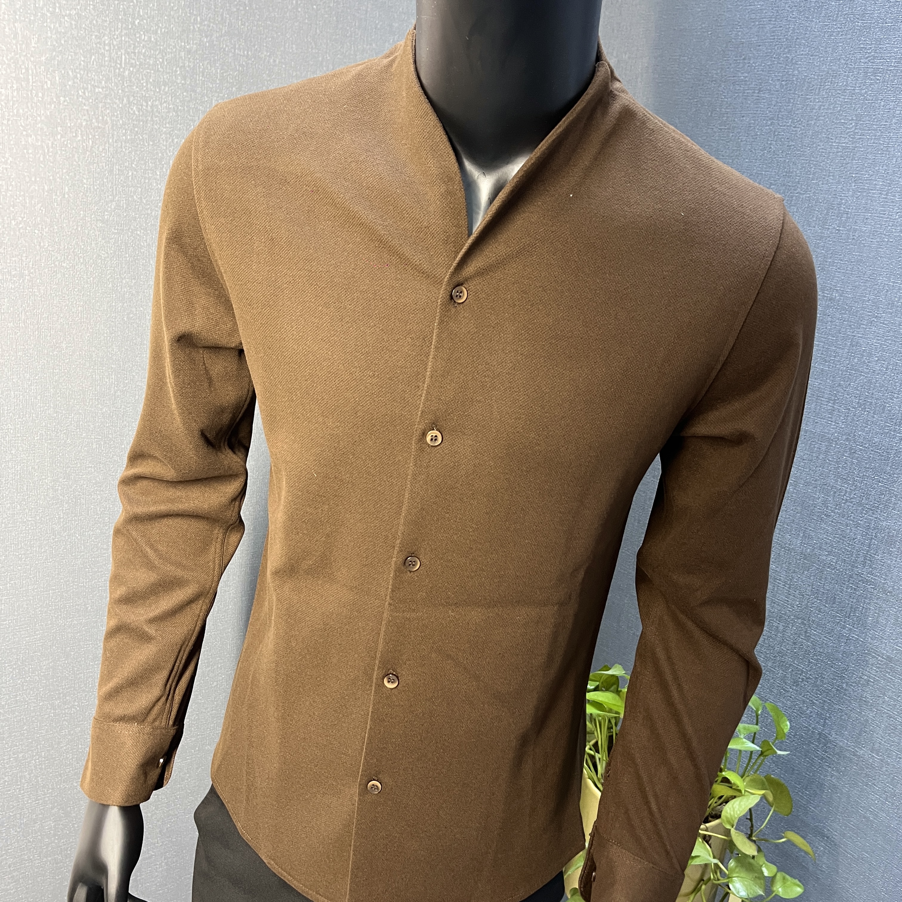 男士衬衫毛呢衬衫419-DC203-P75，男装衬衫，星座419（原A233）