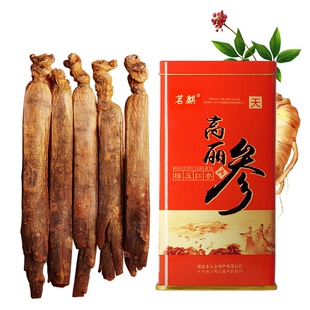 朝鲜族高丽参东北特产高丽别直红参37.5g长白山无糖人参整支