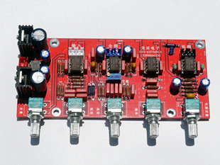 陶瓷OPA2604前极2.1声道低音炮威码WIMA伊娜ELNA达尼军规电阻板