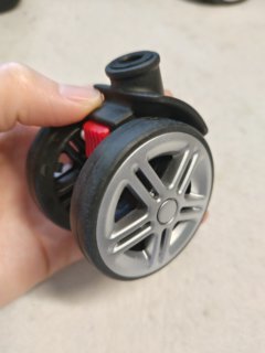 行李箱轮子配件拉杆箱万向轮旅行箱替换轮子耐磨可拆卸细轴轮子