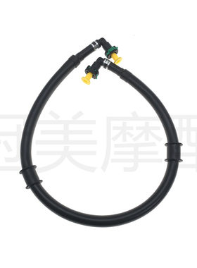 适用豪爵踏板车UHR150 HJ150T-28汽油泵高压油管 燃油管 油泵接管