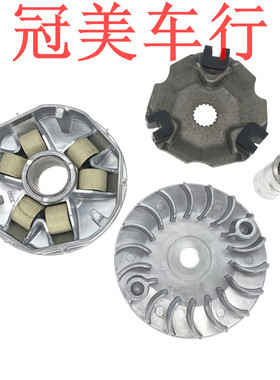 适用新海王星天龙星红宝天玉灵迪丽彩韵彩睿彩前皮带盘驱动盘总成