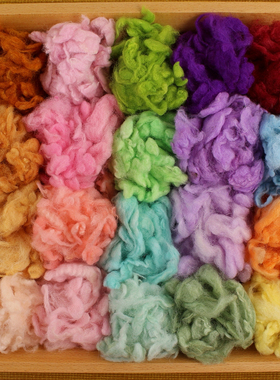 【酱酱羊毛毡】软乎乎70s羊驼贝贝卷卷毛hama平替（28色）